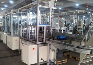 爪極應(yīng)用-汽車發(fā)電機裝配線